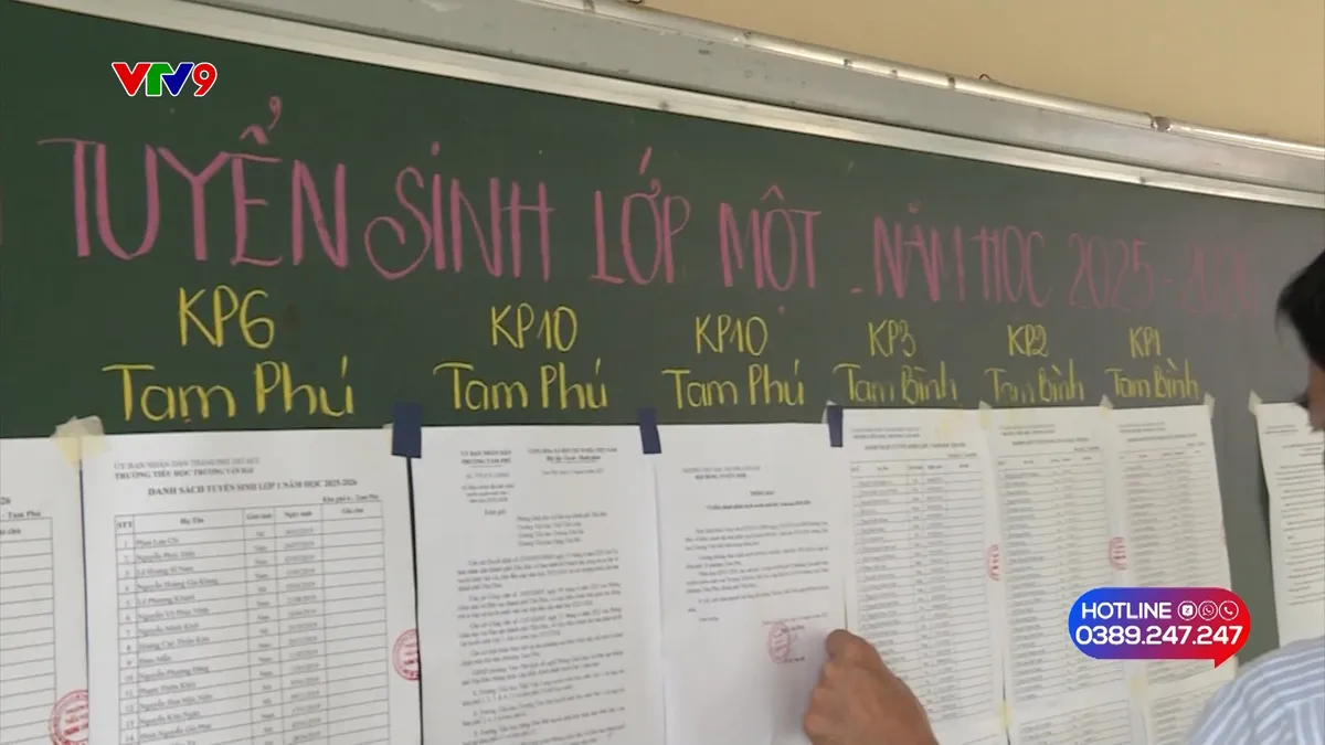 Alo V9 (17/6/2025): TP. Hồ Chí Minh đảm bảo quyền lợi phân tuyến tuyển sinh đầu cấp Alo V9 (17/6/2025): TP. Hồ Chí Minh đảm bảo quyền lợi phân tuyến tuyển sinh đầu cấp