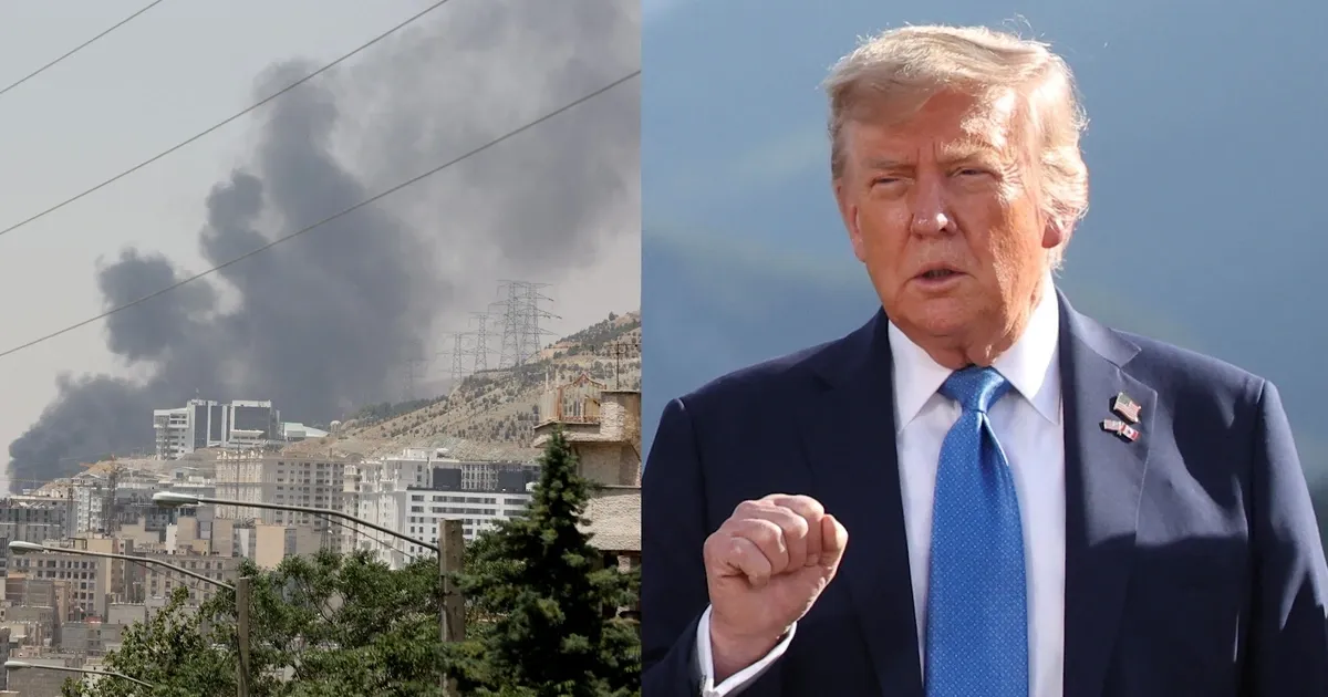 Tổng thống Trump k&ecirc;u gọi sơ t&aacute;n khỏi Tehran, t&agrave;u s&acirc;n bay từ Biển Đ&ocirc;ng sang Trung Đ&ocirc;ng