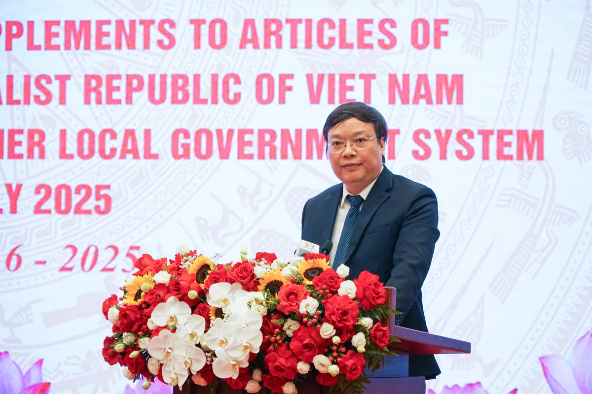 Vận hành chính quyền địa phương 2 cấp: Rõ người, rõ việc, rõ trách nhiệm - Ảnh 3.