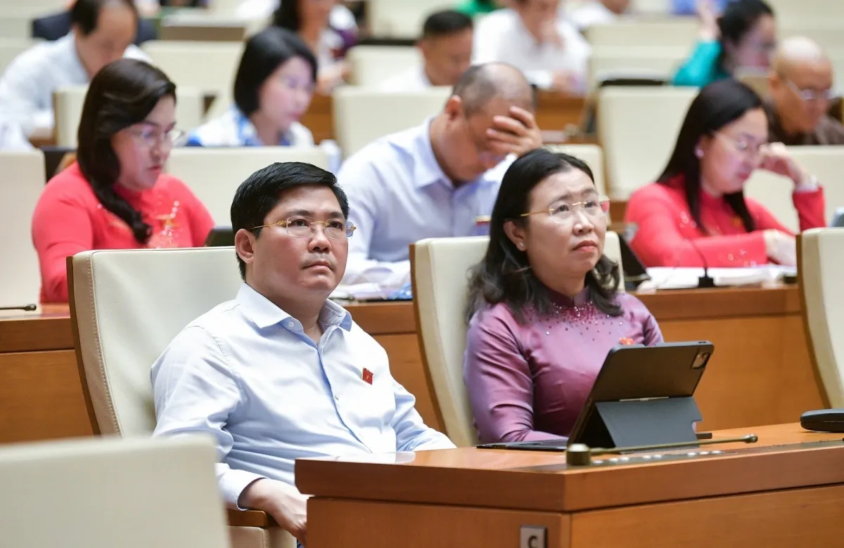 Đại biểu dự kỳ họp (Nguồn: VOV News)
