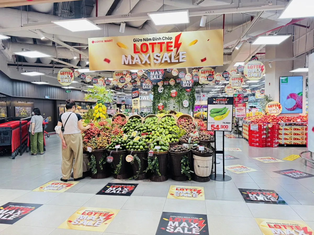 Người tiêu dùng hào hứng với “đại tiệc” khuyến mại tại LOTTE MART - Ảnh 2.