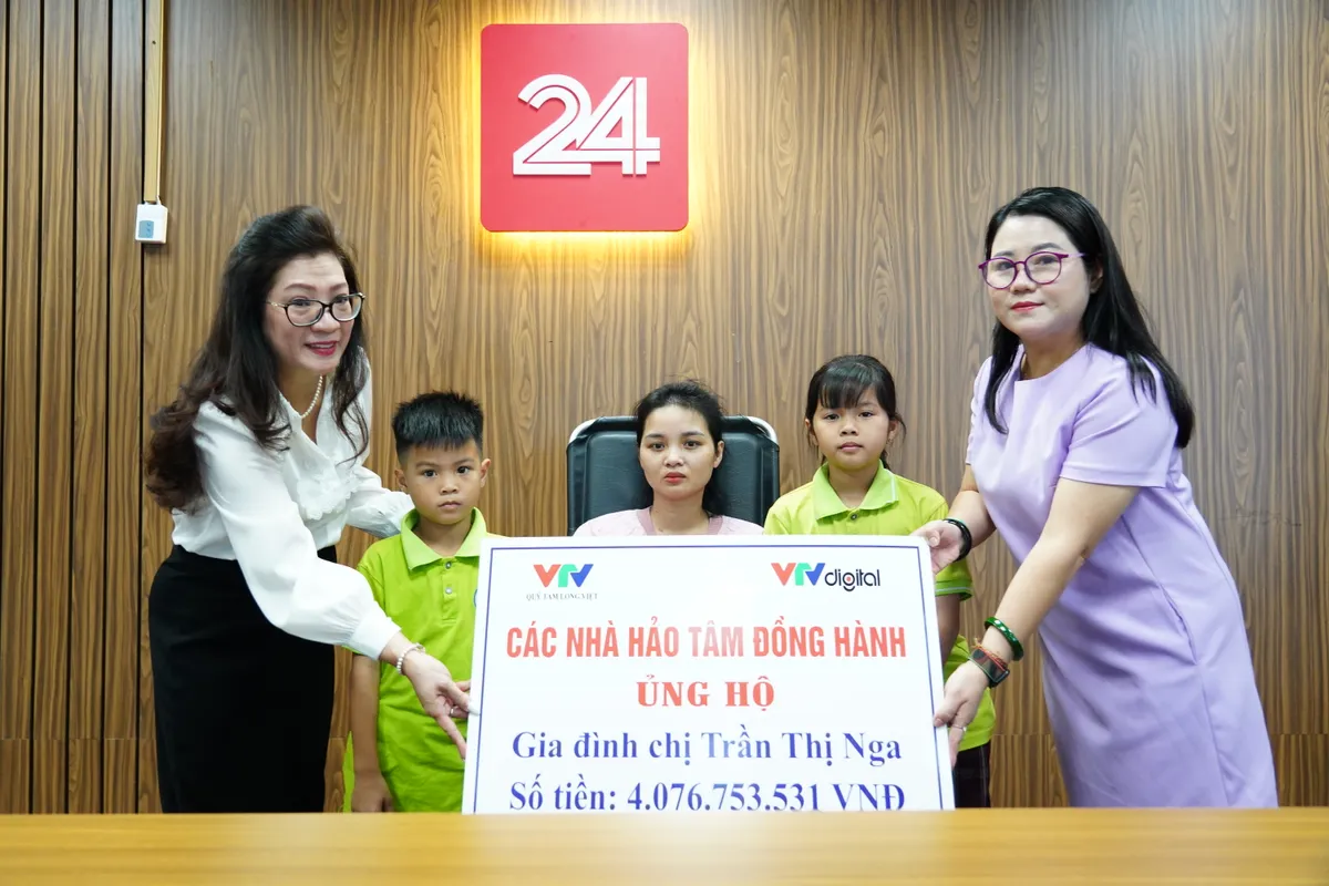 Gặp mặt, trao quà động viên gia đình chị Trần Thị Nga vượt qua nghịch cảnh - Ảnh 3.