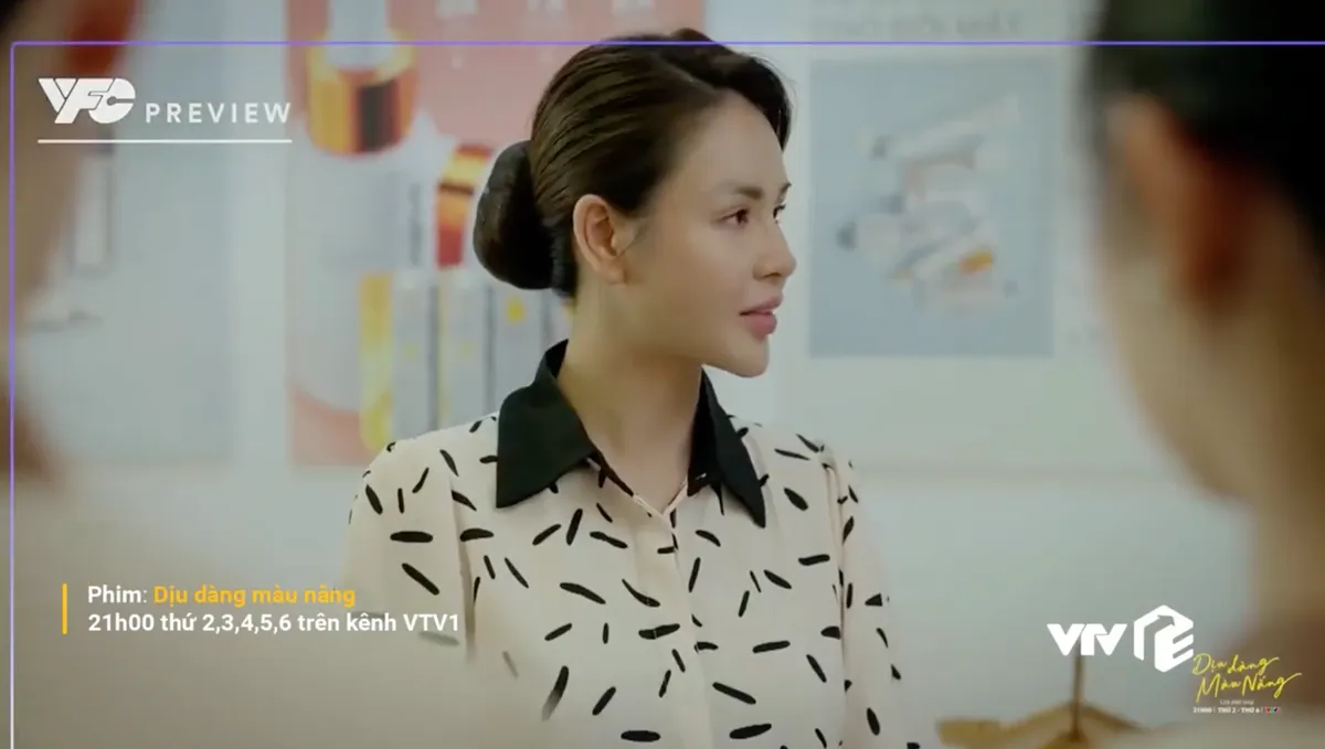 Dịu dàng màu nắng - Tập 14: Lan Anh đối mặt thị phi ở chỗ làm mới - Ảnh 1.
