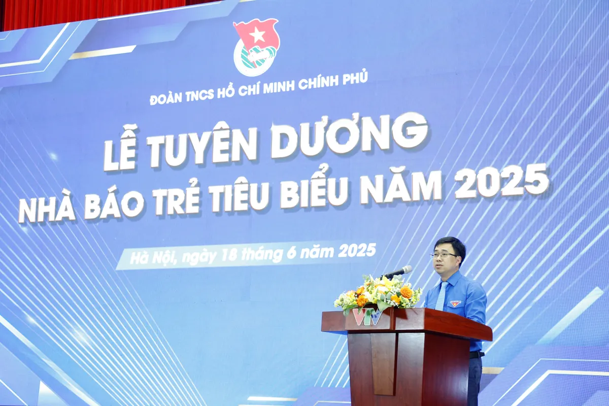 Tuyên dương 50 nhà báo trẻ tiêu biểu năm 2025 thuộc Đoàn Thanh niên Chính phủ - Ảnh 3.