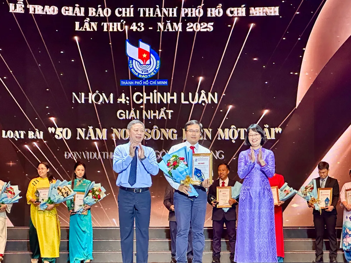 TP Hồ Chí Minh vinh danh 72 tác phẩm báo chí xuất sắc - Ảnh 7.