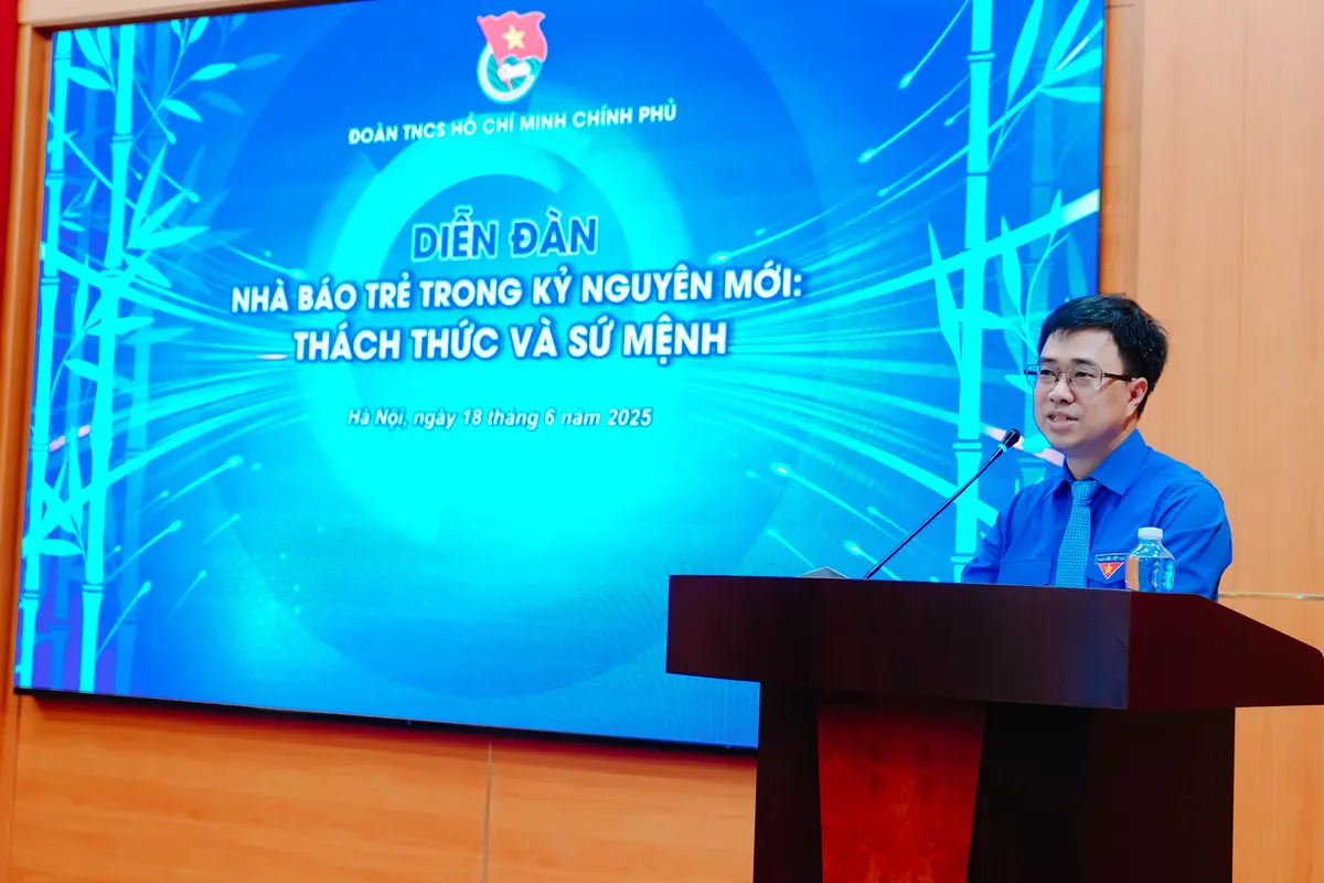 Nhà báo trẻ trong kỷ nguyên mới:  Giữ “tâm sáng - bút sắc” trước thách thức của thời đại số - Ảnh 1.