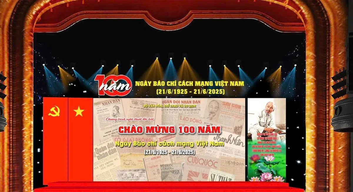 TRỰC TIẾP Chương trình nghệ thuật chào mừng 100 năm Ngày Báo chí cách mạng Việt Nam (20h10, VTV1) - Ảnh 1.
