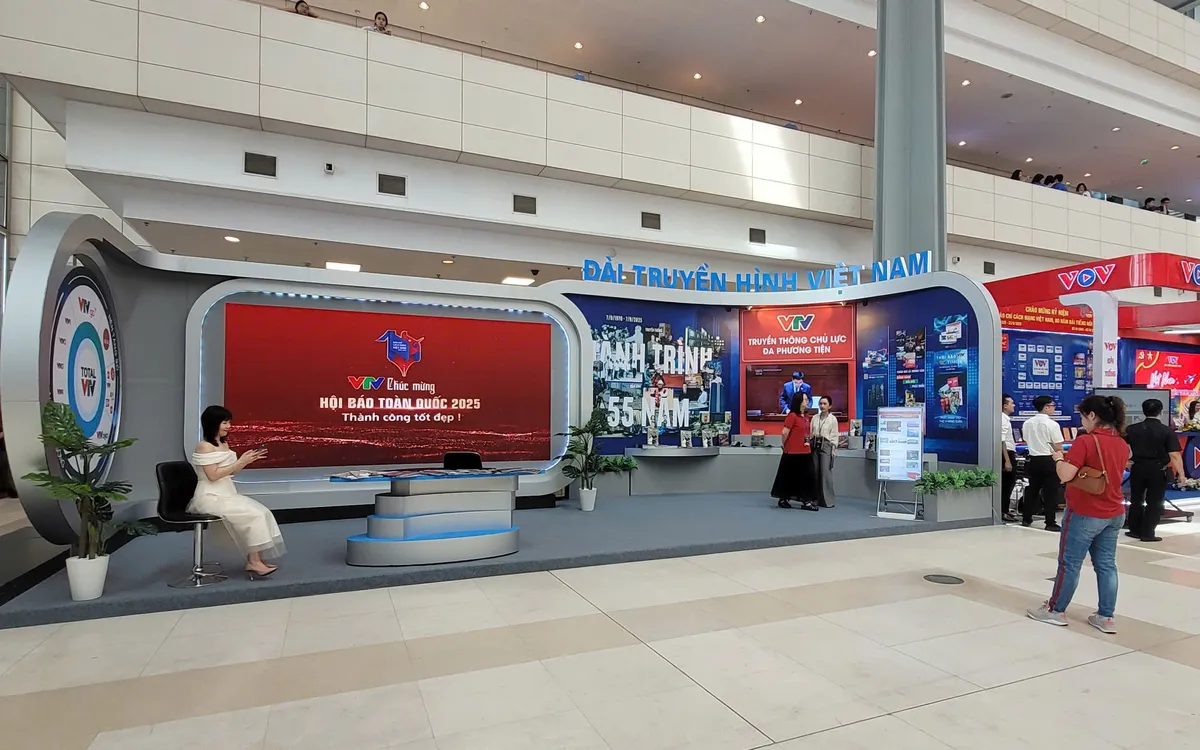 Khai mạc Hội Báo toàn quốc 2025: Sôi động với hàng trăm gian trưng bày - Ảnh 10.