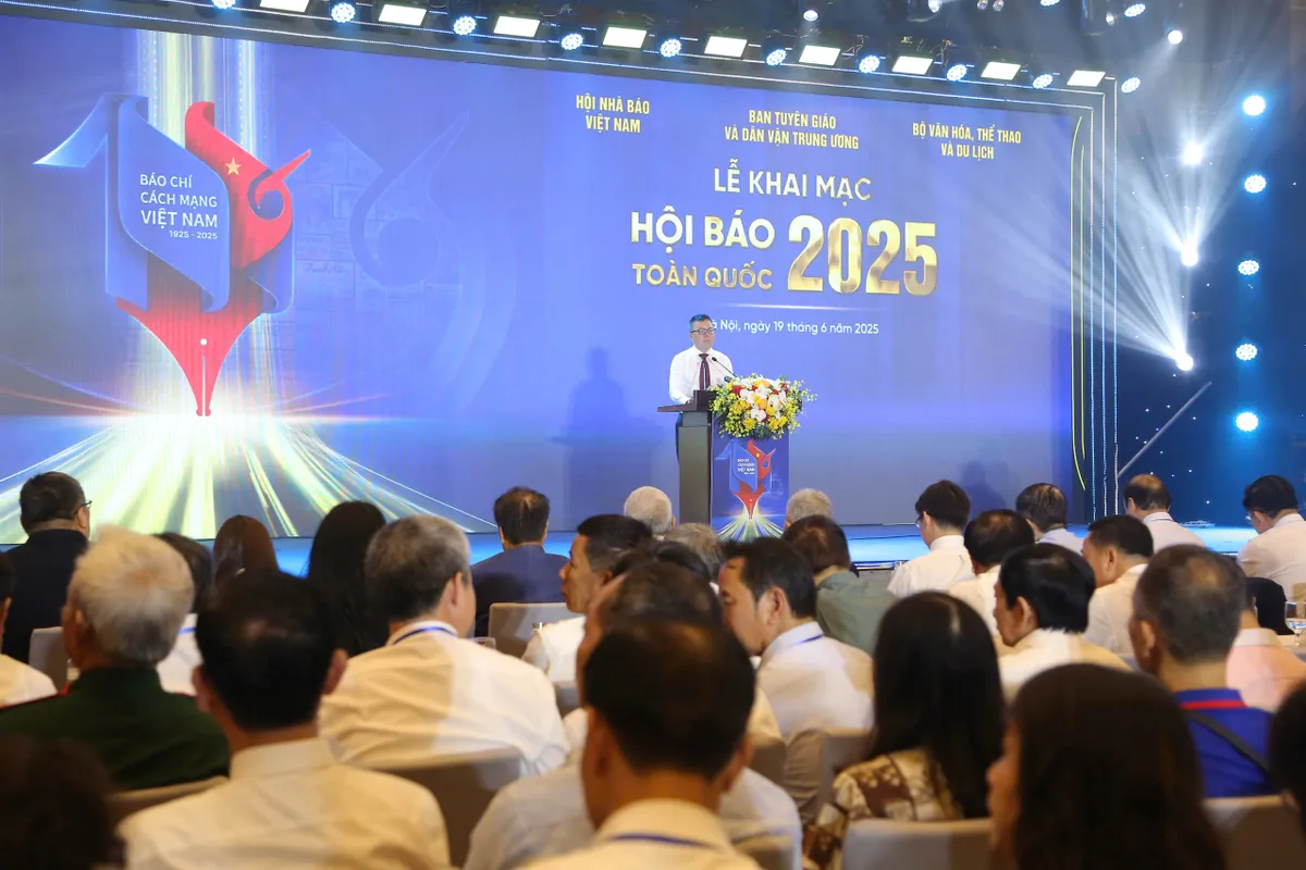 Khai mạc Hội Báo toàn quốc 2025: Sôi động với hàng trăm gian trưng bày - Ảnh 2.