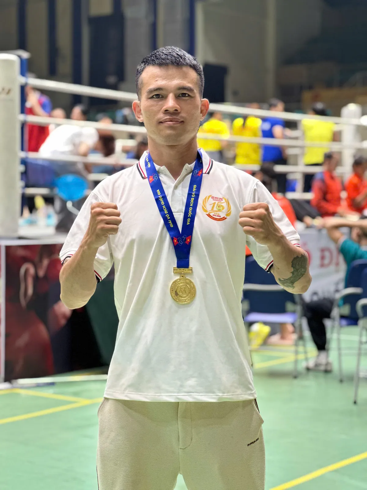 Đo&agrave;n H&agrave; Nội, Qu&acirc;n đội v&agrave; TP Hồ Ch&iacute; Minh chia nhau 3 vị tr&iacute; dẫn đầu Giải v&ocirc; địch Kickboxing to&agrave;n quốc 2025

- Ảnh 1.
