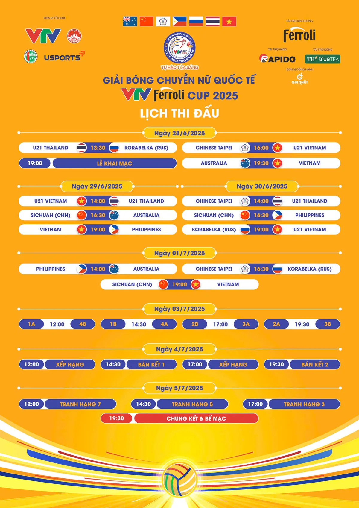 VTV Ferroli Cup 2025: ĐT bóng chuyền nữ Việt Nam có sự thay đổi nhân sự- Ảnh 1. VTV Ferroli Cup 2025: ĐT bóng chuyền nữ Việt Nam có sự thay đổi nhân sự- Ảnh 1.