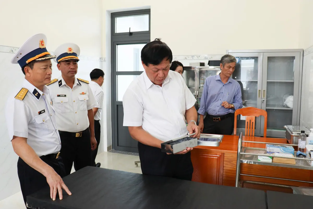 Bộ Y tế khảo s&aacute;t, hỗ trợ n&acirc;ng cao năng lực Bệnh x&aacute; Lữ đo&agrave;n 175 - Ảnh 1.