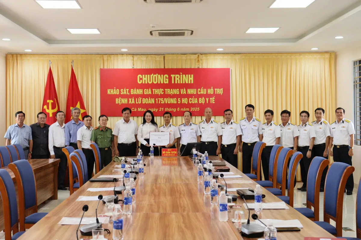 Bộ Y tế khảo s&aacute;t, hỗ trợ n&acirc;ng cao năng lực Bệnh x&aacute; Lữ đo&agrave;n 175 - Ảnh 3.