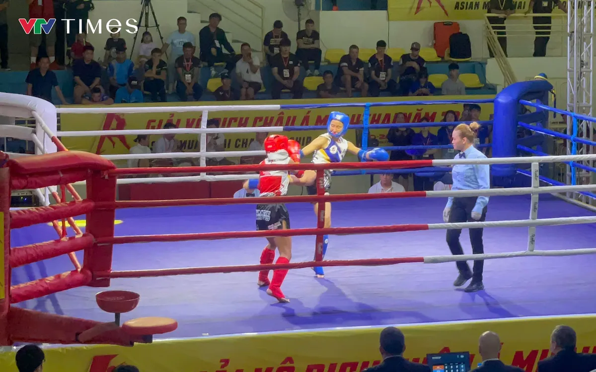 (Giải Vô địch Muay Châu Á diễn ra từ ngày 21 tháng 6 tại Nhà thi đấu thể thao tỉnh Thái Nguyên)