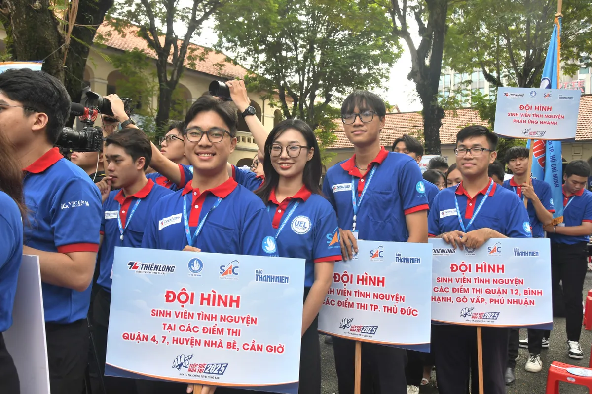 Hơn 23.000 sinh viên tham gia chiến dịch “Tiếp sức mùa thi” năm 2025- Ảnh 1.