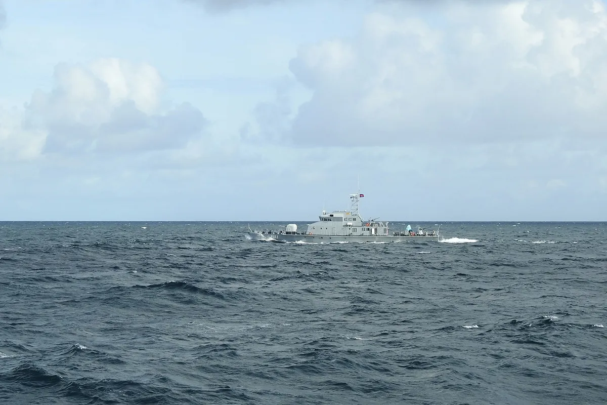 Hải quân Việt Nam - Campuchia tuần tra chung lần thứ 79- Ảnh 1. Hải quân Việt Nam - Campuchia tuần tra chung lần thứ 79- Ảnh 1.