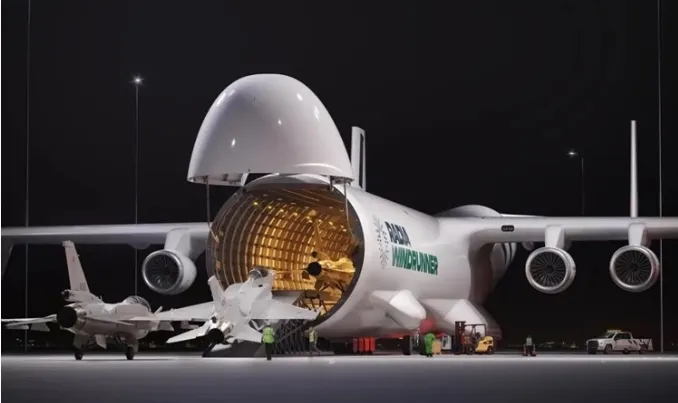 Mỹ giới thiệu m&aacute;y bay vận tải lớn nhất thế giới WindRunner- Ảnh 2.