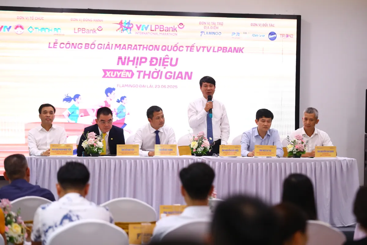 Giải Marathon Quốc tế VTV LPBank – Nhịp điệu xuyên thời gian 2025

- Ảnh 1.