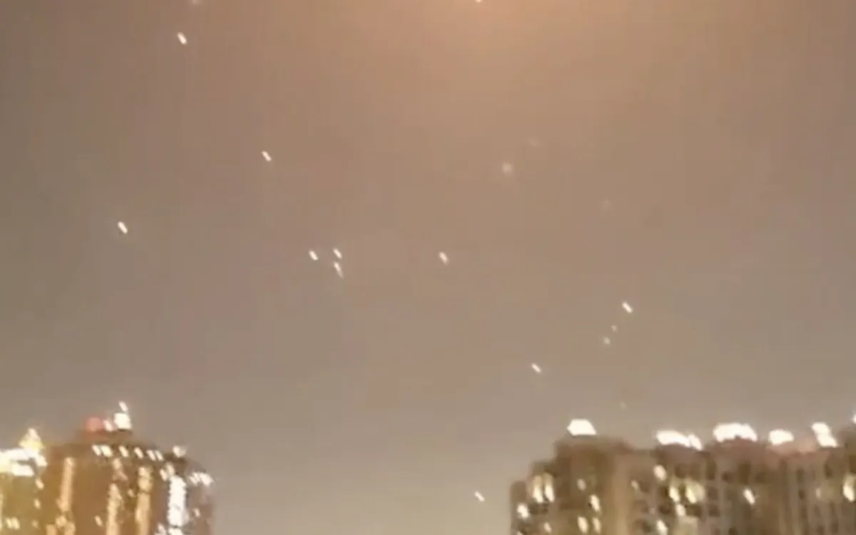 Hệ thống phòng không được kích hoạt ở Doha. (Ảnh: Telegraph) Hệ thống phòng không được kích hoạt ở Doha. (Ảnh: Telegraph)