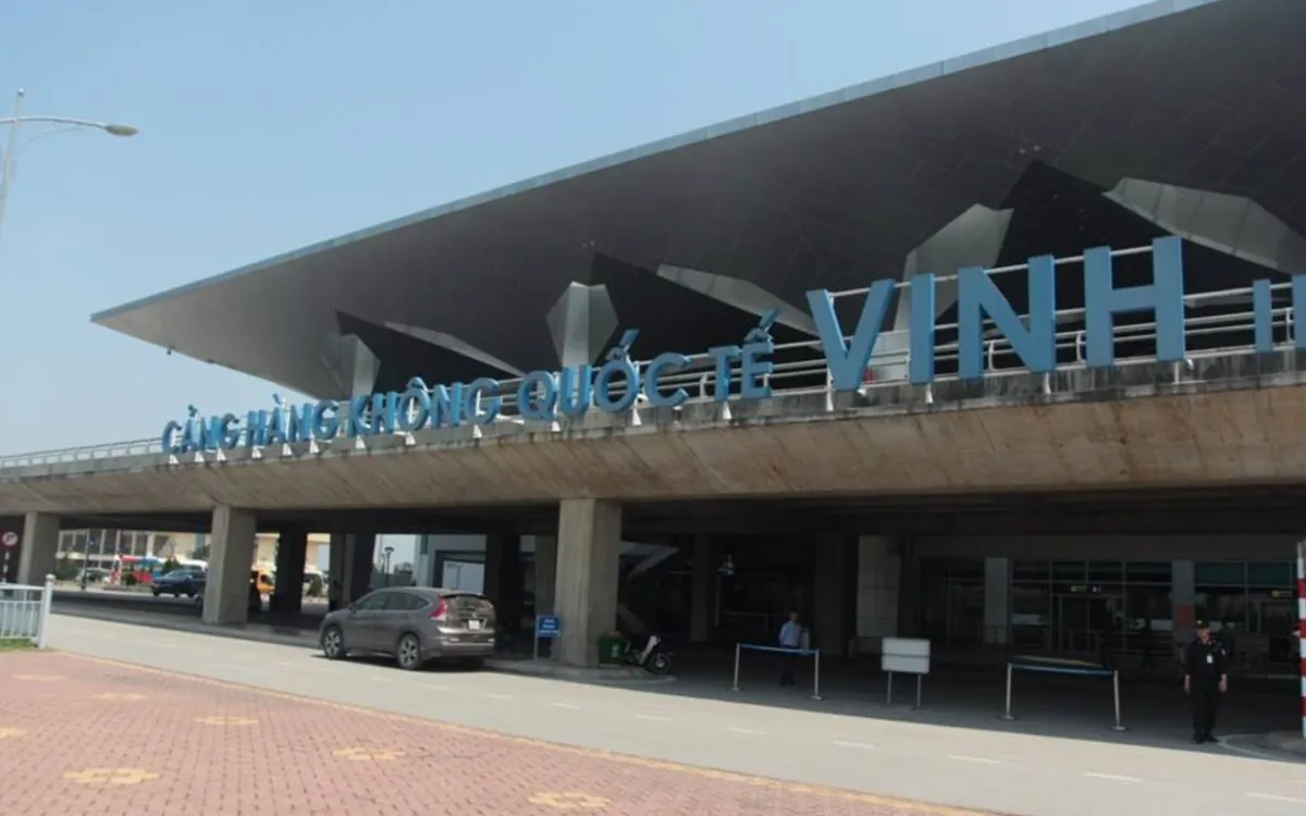 Cảng hàng không Vinh. Ảnh: Cục Hàng không Việt Nam 