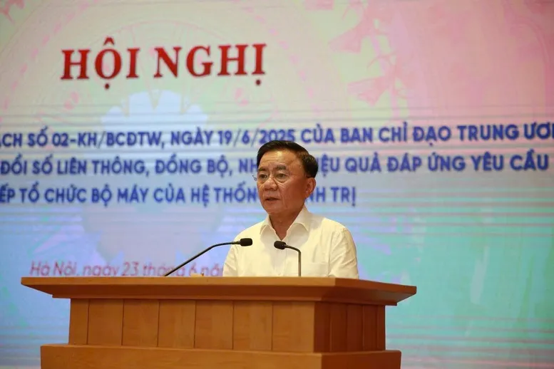 Thường trực Ban Bí thư: Chuyển đổi số liên thông, đồng bộ là nhiệm vụ chính trị trọng tâm - Ảnh 2.