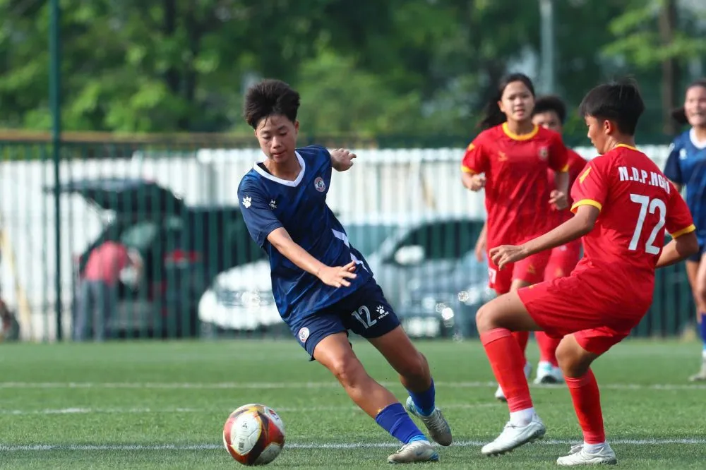TP Hồ Ch&iacute; Minh c&oacute; chiến thắng đầu tay tại giải U16 VĐQG 2025- Ảnh 1.