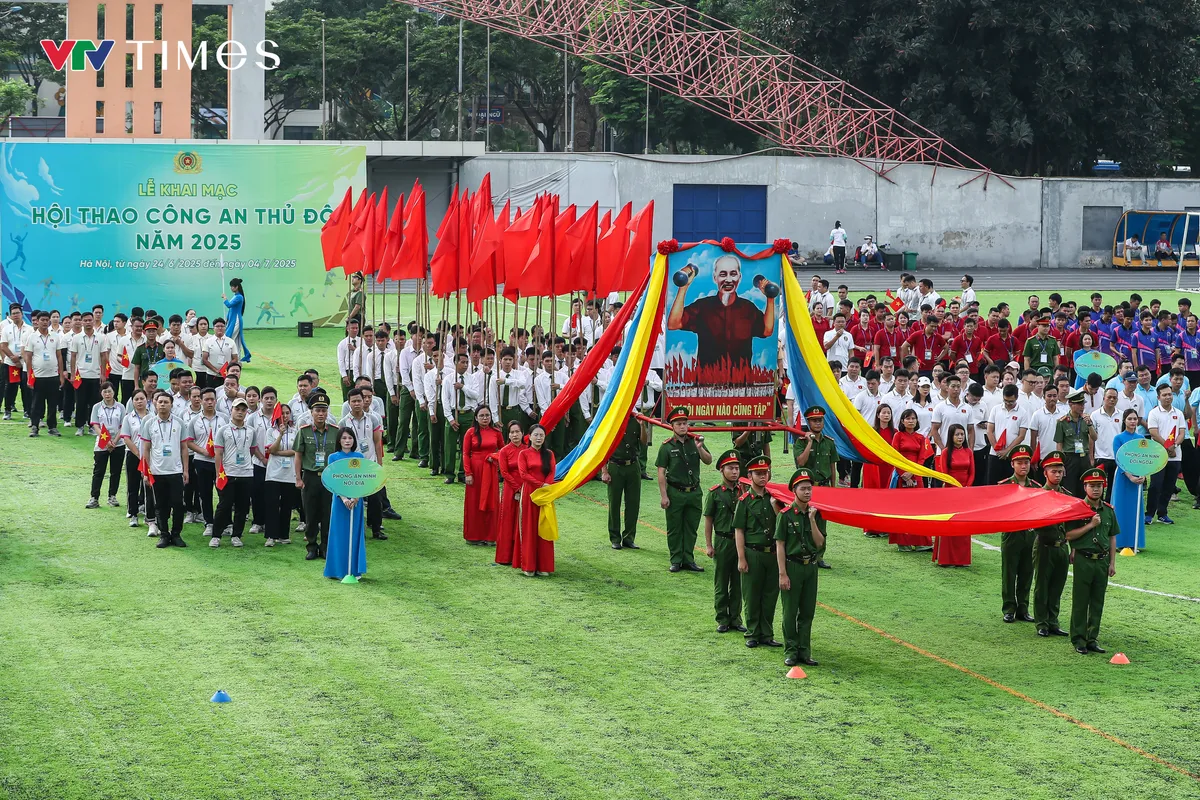 Khai mạc Hội thao Công an Thủ đô 2025 - Ảnh 2.