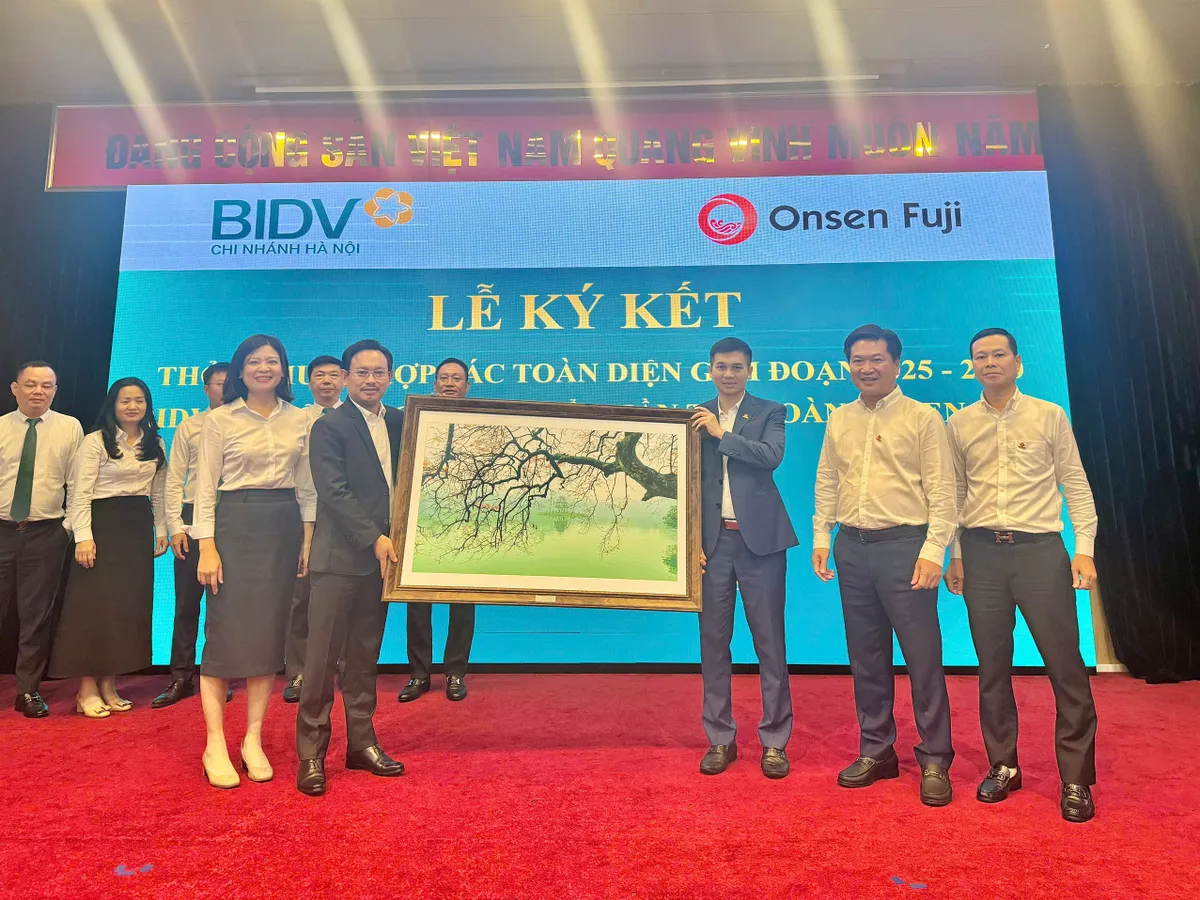 Onsen Fuji v&agrave; BIDV k&yacute; kết hợp t&aacute;c chiến lược, đồng h&agrave;nh x&acirc;y dựng hệ sinh th&aacute;i sống bền vững - Ảnh 3.