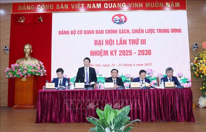 N&acirc;ng tầm tham mưu hoạch định ch&iacute;nh s&aacute;ch về kinh tế - x&atilde; hội - Ảnh 1.