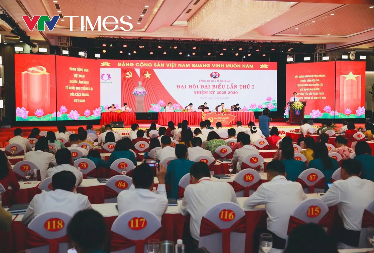 Đại hội đại biểu Đảng bộ Sở Y tế Nghệ An, nhiệm kỳ 2025 &ndash; 2030 - Ảnh 1.