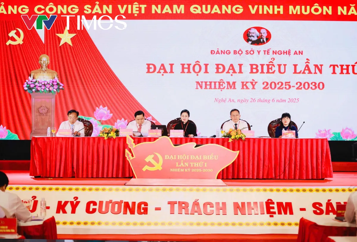 Đại hội đại biểu Đảng bộ Sở Y tế Nghệ An, nhiệm kỳ 2025 &ndash; 2030 - Ảnh 2.