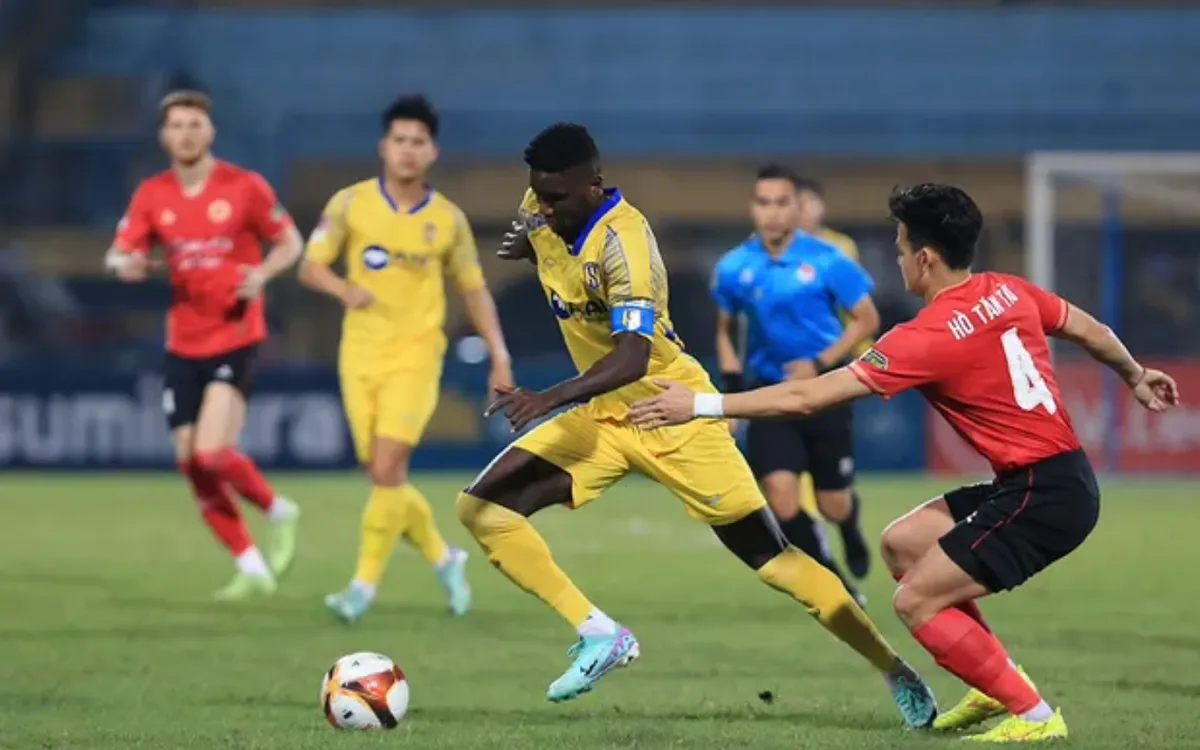 SLNA sẽ có màn đụng độ CAHN trong trận chung kết Cúp Quốc gia 2025 (Ảnh minh họa).