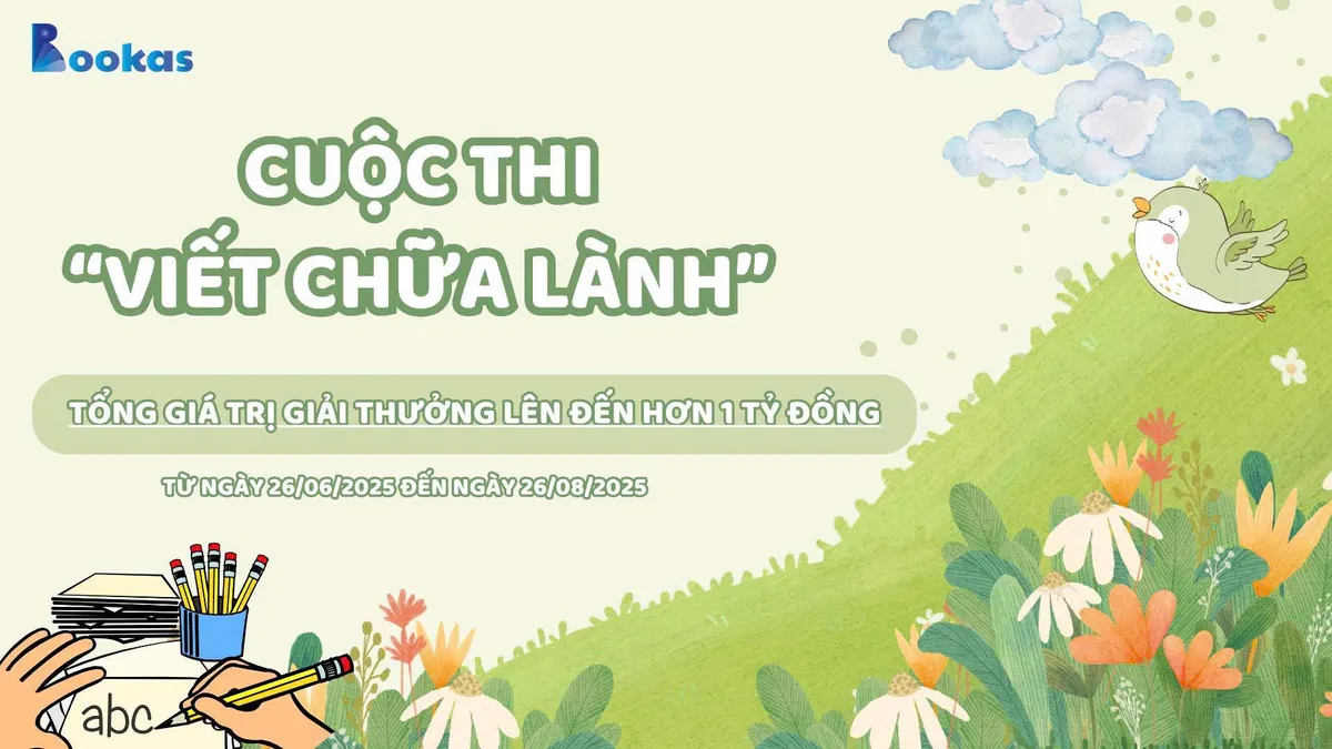 Viết để chữa lành, tác giả có cơ hội nhận giải thưởng "khủng" - Ảnh 1.