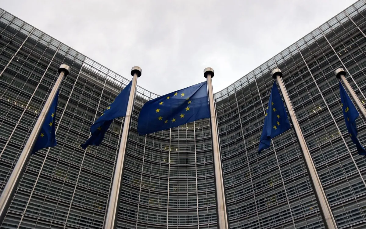 Trụ sở Ủy ban châu Âu ở Brussels, Bỉ (Ảnh: THX/TTXVN)