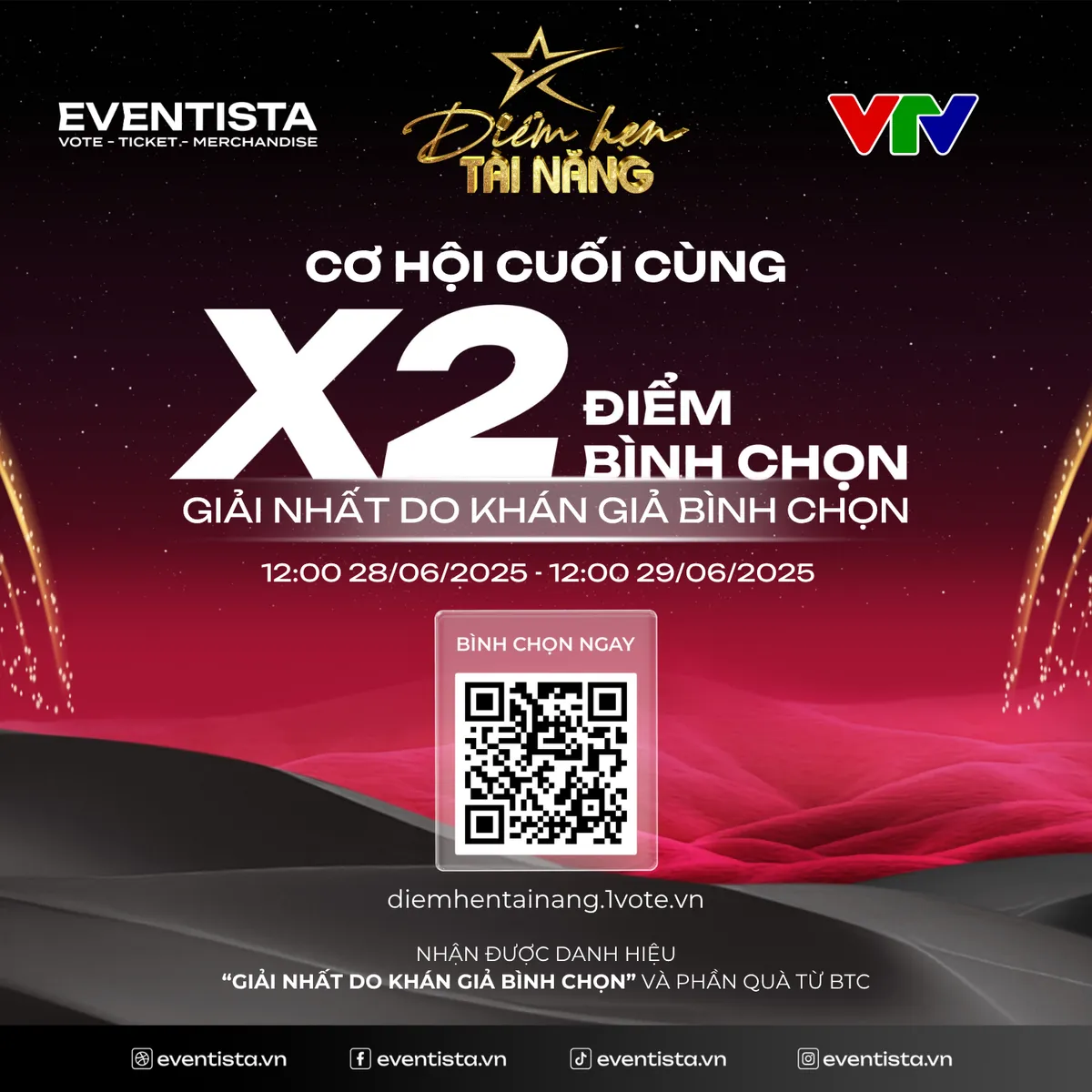 Điểm hẹn tài năng 2025: Cơ hội vàng để tăng tốc cho thần tượng của bạn bứt phá trên bảng xếp hạng.- Ảnh 1. Điểm hẹn tài năng 2025: Cơ hội vàng để tăng tốc cho thần tượng của bạn bứt phá trên bảng xếp hạng.- Ảnh 1.