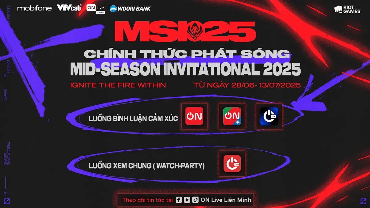 MSI chính thức lên sóng VTVcab cùng các huyền thoại Văn Tùng, Hoàng Luân…- Ảnh 1.
