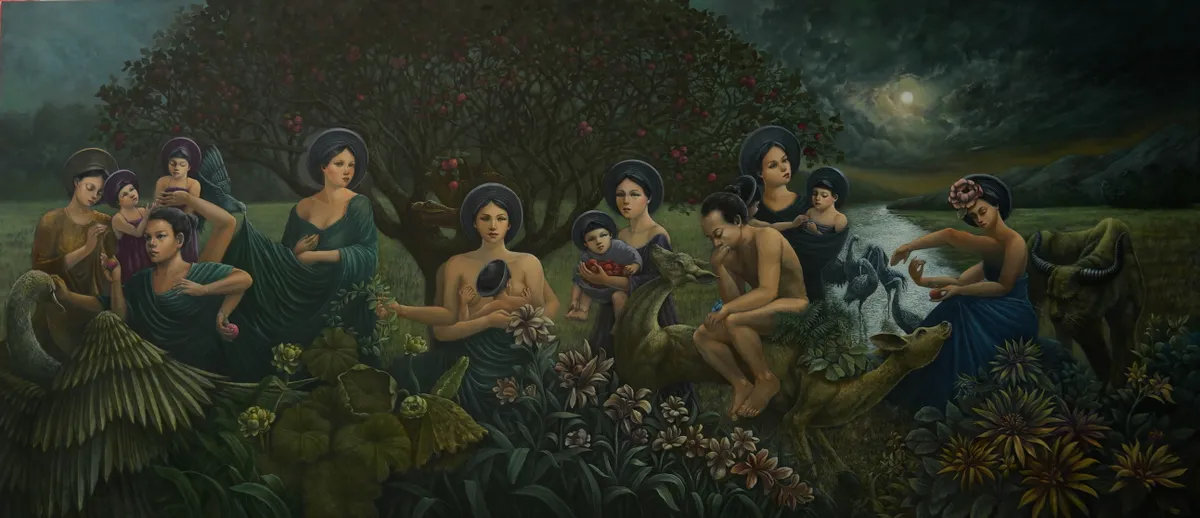 Nguyễn Như Đức v&agrave; &ldquo;Đất Mẹ&rdquo;: H&agrave;nh tr&igrave;nh trở về từ những mảng m&agrave;u k&yacute; ức  - Ảnh 1.