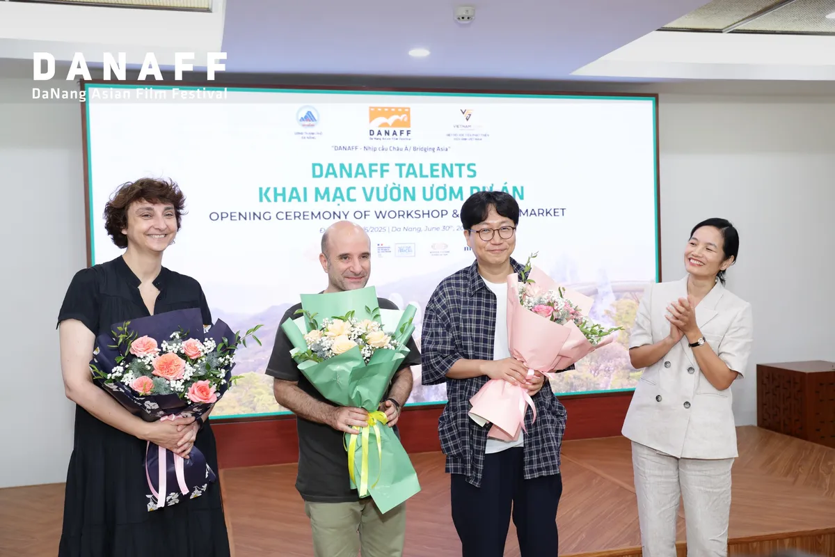 Khai mạc "Vườn ươm dự án" tại Liên hoan phim DANAFF III- Ảnh 2. Khai mạc "Vườn ươm dự án" tại Liên hoan phim DANAFF III- Ảnh 2.
