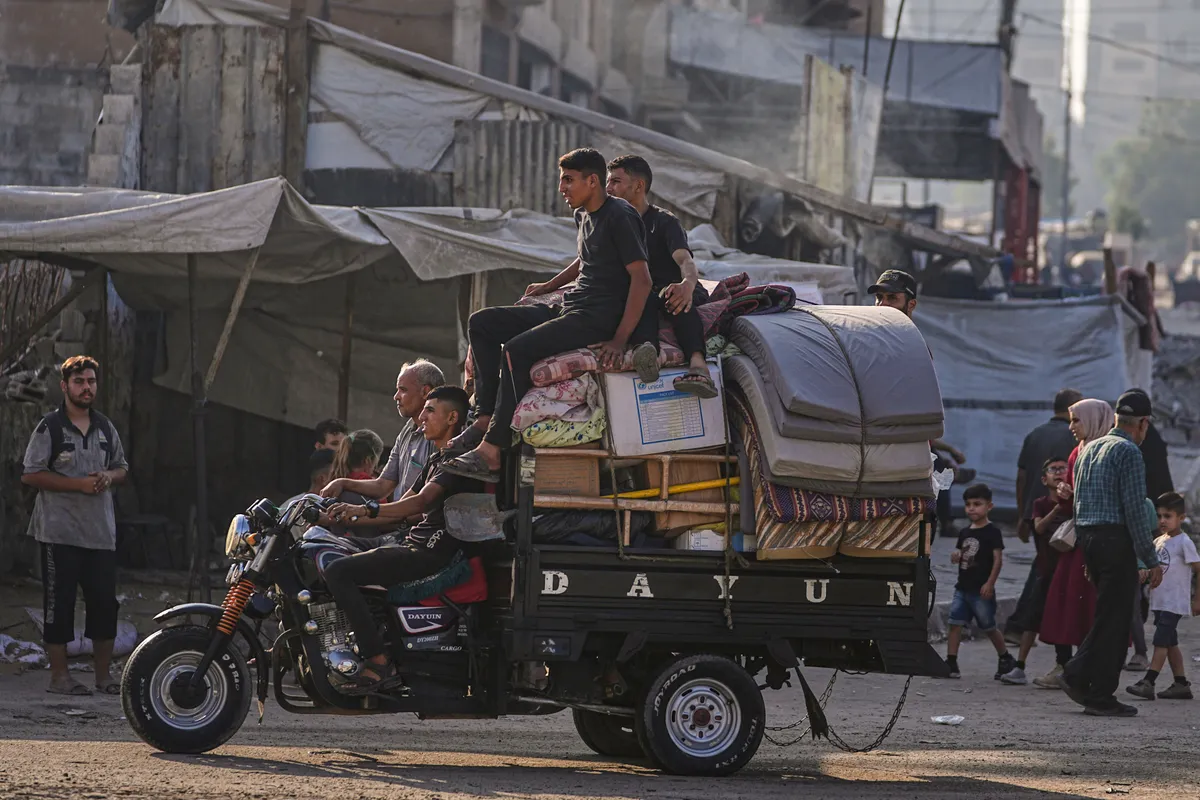 Israel ban hành lệnh sơ tán hàng loạt mới ở Gaza - Ảnh 1.