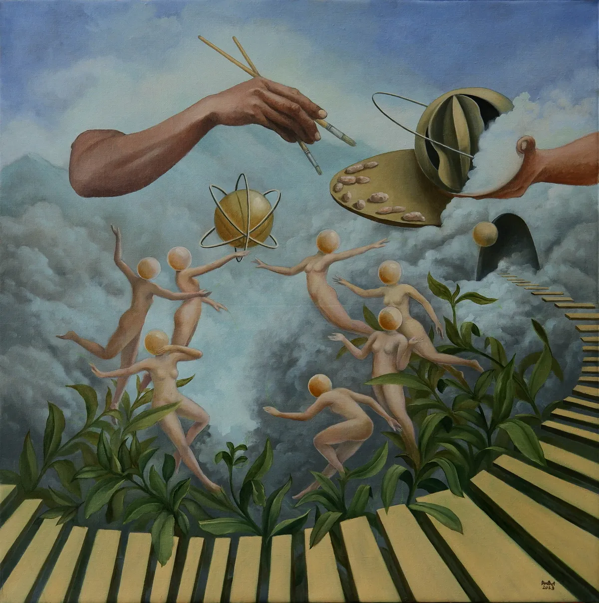 Nguyễn Như Đức v&agrave; &ldquo;Đất Mẹ&rdquo;: H&agrave;nh tr&igrave;nh trở về từ những mảng m&agrave;u k&yacute; ức  - Ảnh 4.