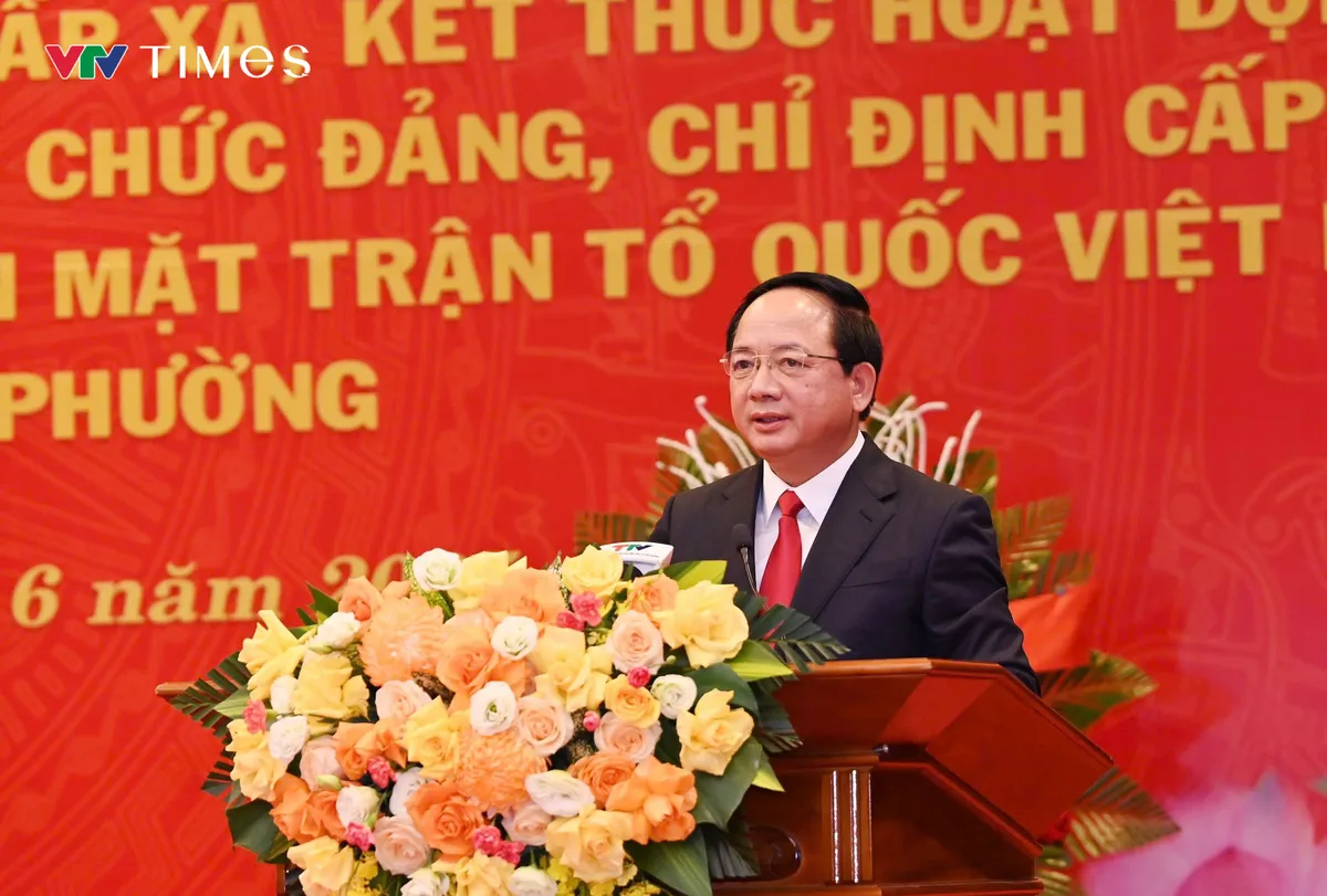Lễ Công bố Nghị quyết, Quyết định sáp nhập Tuyên Quang, Hà Giang, hợp nhất đơn vị hành chính và công tác cán bộ - Ảnh 10.