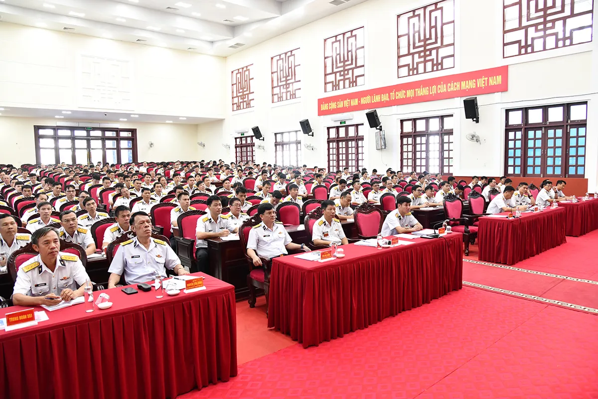 Đảng ủy Vùng 5 Hải quân quán triệt và triển khai thực hiện Nghị quyết số 59 của Bộ Chính trị - Ảnh 2.