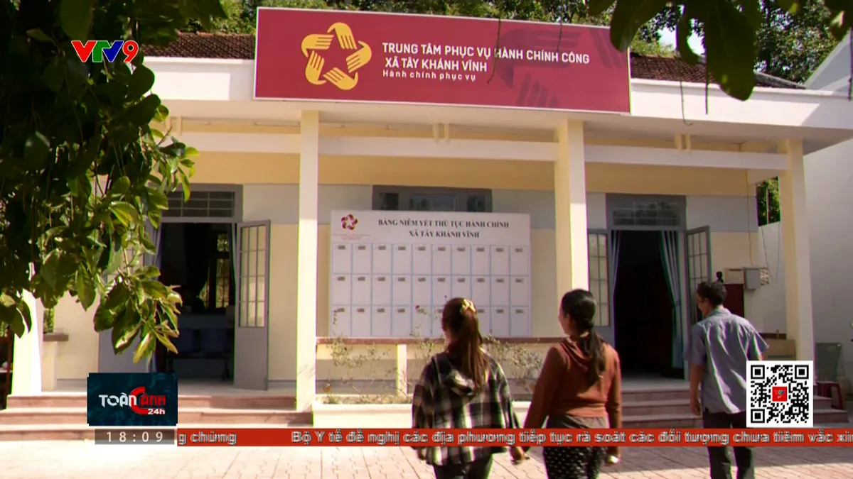Thuận tiện cho người dân vùng xa giải quyết các thủ tục hành chính