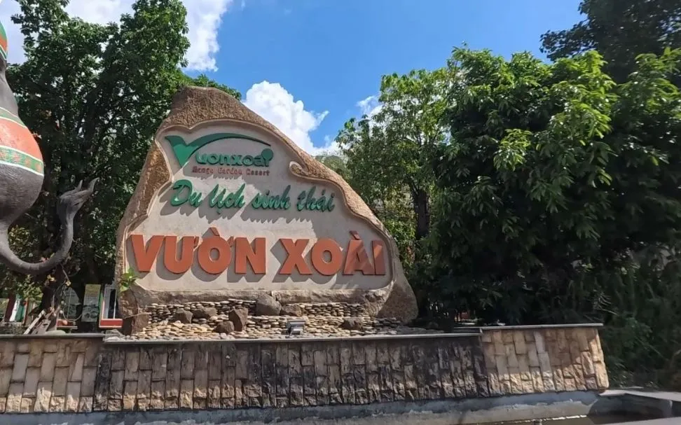 Khu du lịch sinh thái Vườn Xoài bị phạt hơn 1,5 tỷ đồng. (Ảnh: VOV) Khu du lịch sinh thái Vườn Xoài bị phạt hơn 1,5 tỷ đồng. (Ảnh: VOV)