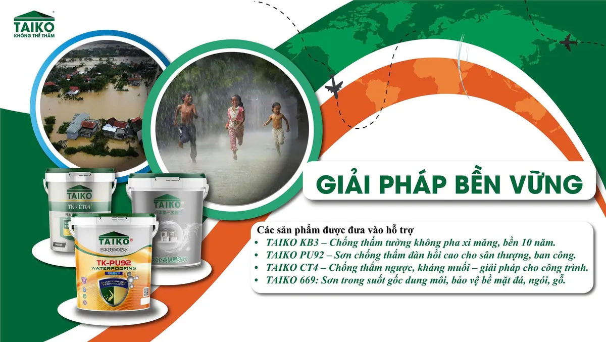 Taiko Group chung tay bảo vệ 1.000 mái nhà trước mùa mưa 2025 - Ảnh 2.