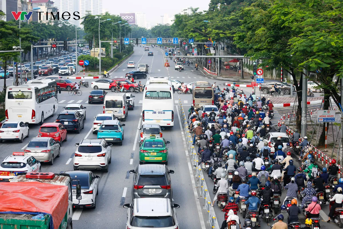 Tuyến đường Võ Chí Công sẽ chính thức phân làn giao thông từ ngày 9/7 - Ảnh 3.
