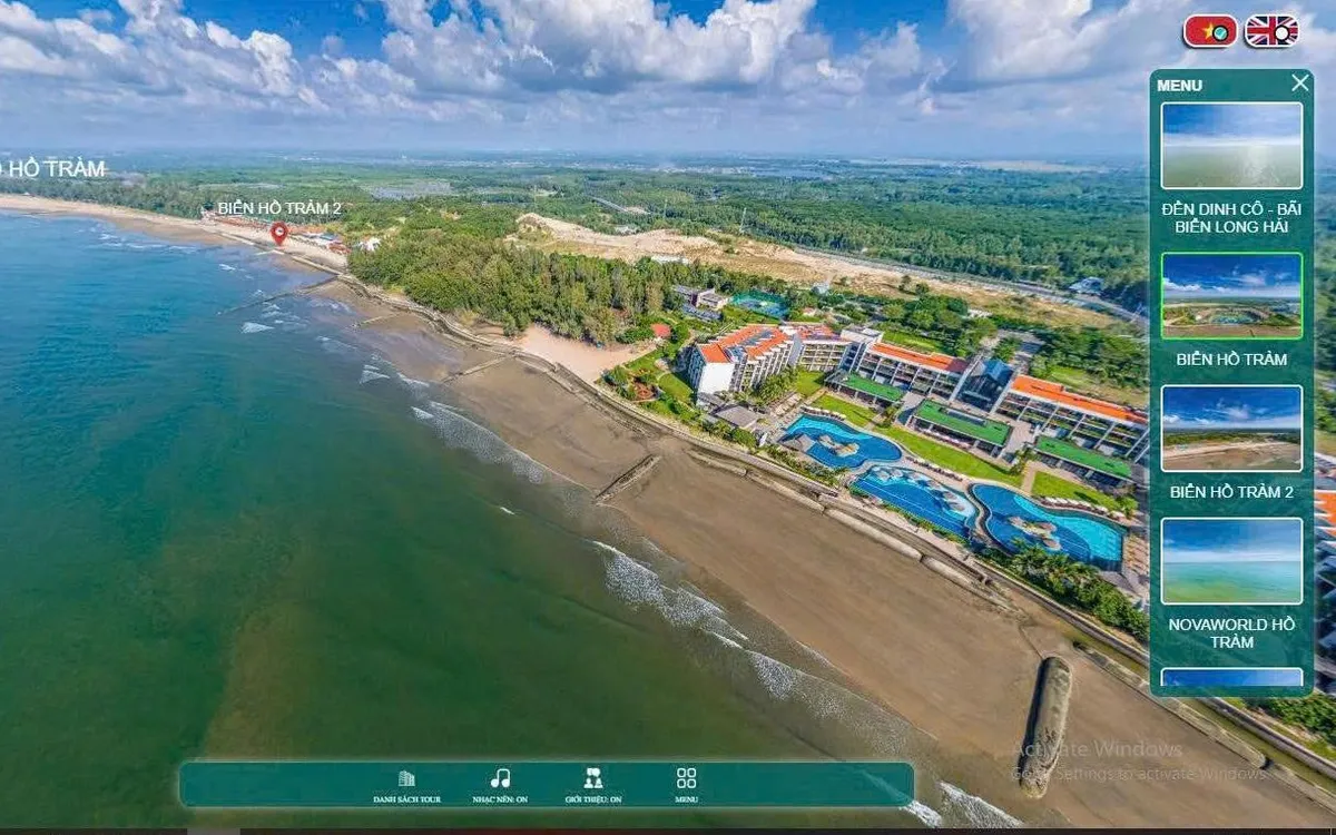 Hồ Tràm trên bản đồ du lịch Bà Rịa Vũng Tàu 360 độ Hồ Tràm trên bản đồ du lịch Bà Rịa Vũng Tàu 360 độ