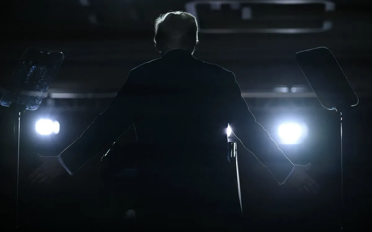 Tổng thống Mỹ Donald Trump phát biểu về chính sách chấm dứt đánh thuế tiền tip tại Las Vegas vào ngày 25/1/2025. (Ảnh: Getty Images) Tổng thống Mỹ Donald Trump phát biểu về chính sách chấm dứt đánh thuế tiền tip tại Las Vegas vào ngày 25/1/2025. (Ảnh: Getty Images)