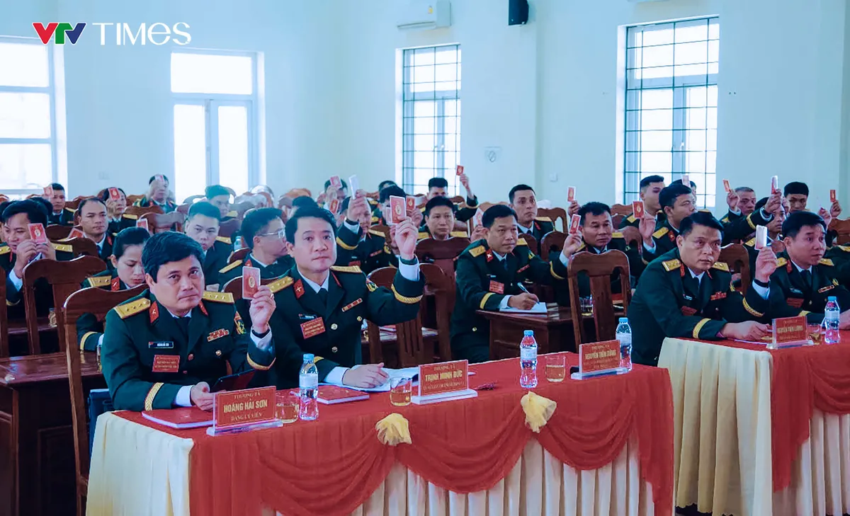 Đại hội đại biểu Đảng bộ Ban chỉ huy PTKV1 - Vạn An lần thứ I, nhiệm kỳ 2025-2030 - Ảnh 4.