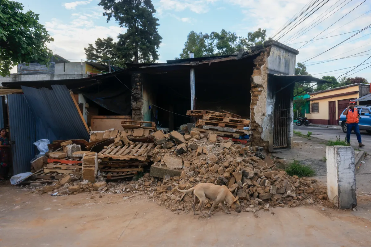 Loạt động đất rung chuyển Guatemala - Ảnh 1.